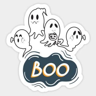 BOO Sticker